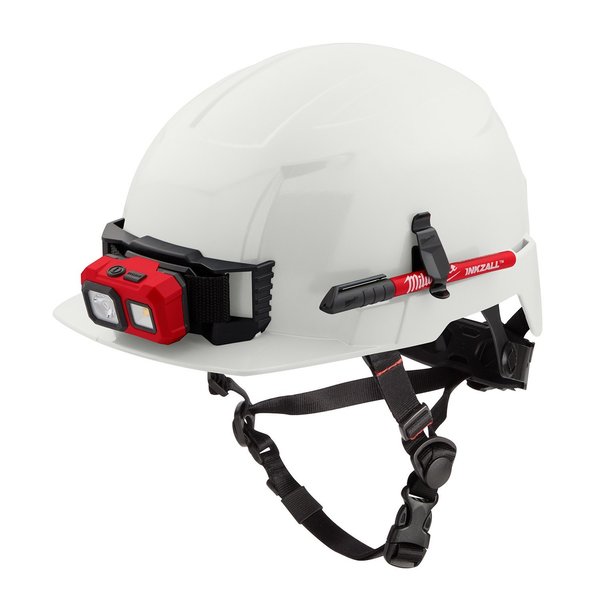 Front Brim White Front Brim Safety Helmet - Type 2, Class E, Type 2, Class E
