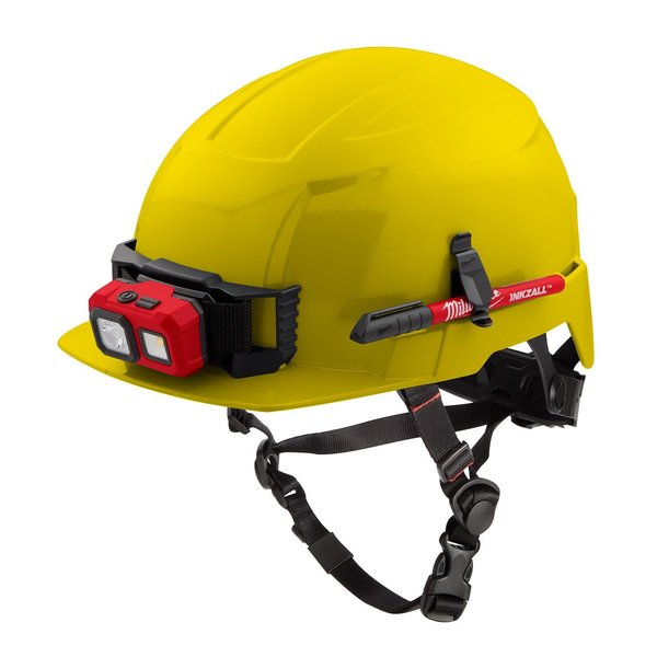 Front Brim Yellow Front Brim Safety Helmet - Type 2, Class E, Type 2, Class E