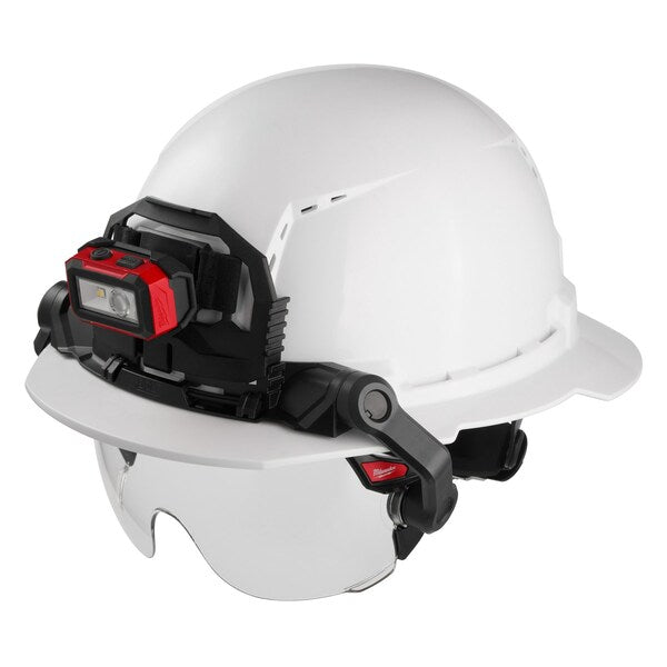 BOLT Clear Dual Coat Lens Eye Visor for Milwaukee Safety Helmets and Hard Hats