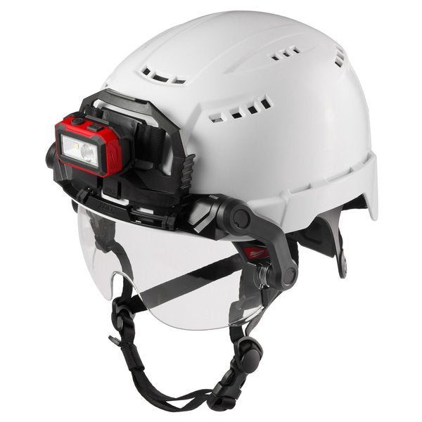 BOLT Clear Dual Coat Lens Eye Visor for Milwaukee Safety Helmets