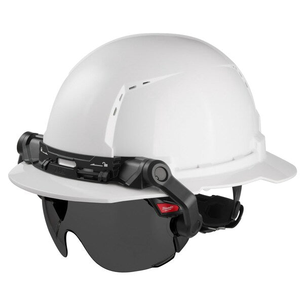 BOLT Tinted Dual Coat Lens Eye Visor for Milwaukee Safety Helmets and Hard Hats