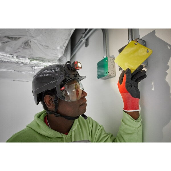 BOLT Tinted Dual Coat Lens Eye Visor for Milwaukee Safety Helmets and Hard Hats