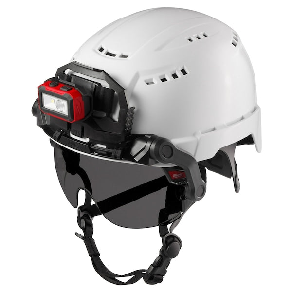 BOLT Tinted Dual Coat Lens Eye Visor for Milwaukee Safety Helmets