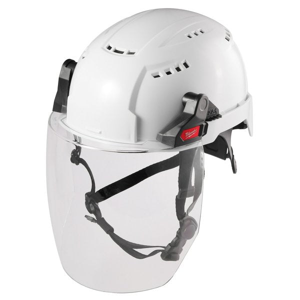 BOLT Clear Dual Coat Lens Full Face Shield for Milwaukee No-Brim Safety Helmets
