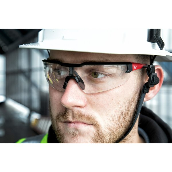 Safety Glasses - Clear Anti-Scratch Lenses (Polybag), Clear Polycarbonate Lens