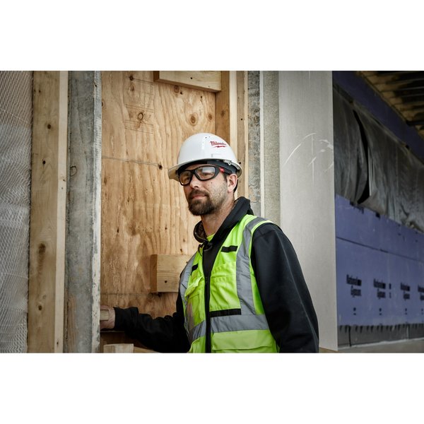 Clear Performance Safety Glasses w/Gasket (Polybag)