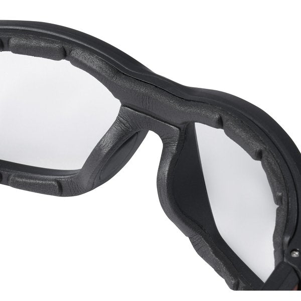 Clear Performance Safety Glasses w/Gasket (Polybag)
