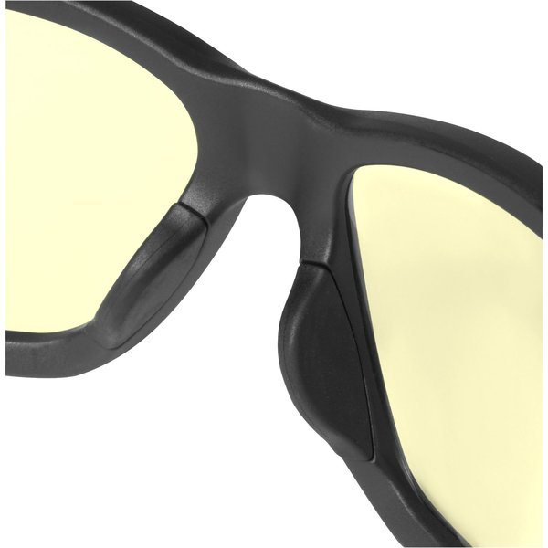 Performance Safety Glasses - Yellow Fog-Free Lenses (Polybag), Yellow Polycarbonate Lens