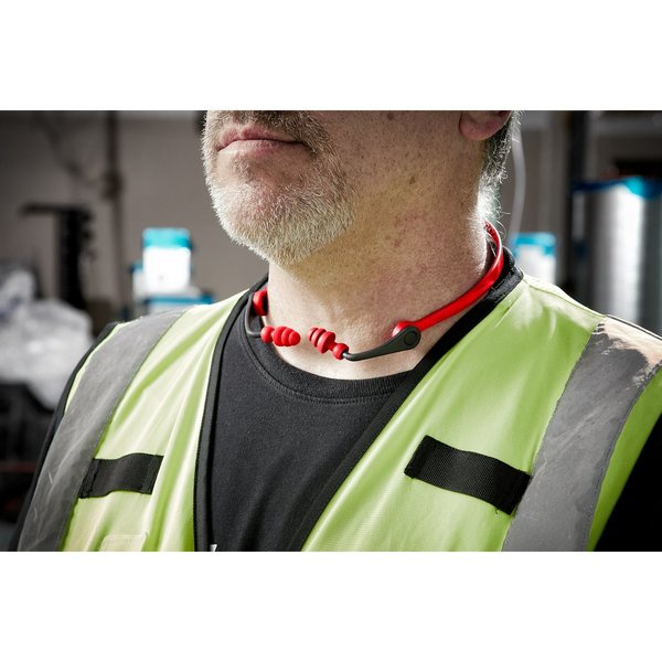 Reusable Banded Ear Plugs with 25 dB Noise Reduction Rating
