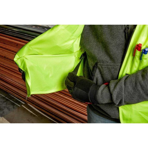 Class 2 High Visibility Orange  Safety Vest - 2XL/3XL