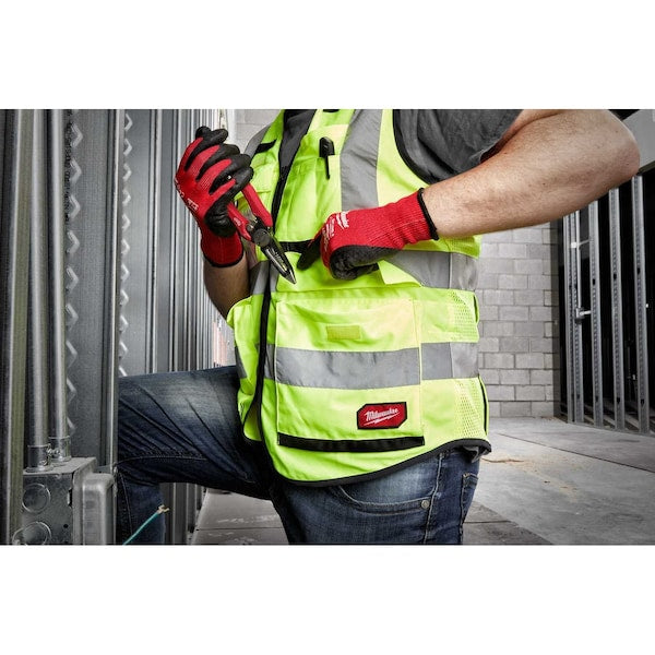 Class 2 High Visibility Yellow Performance Safety Vest - S/M (CSA)