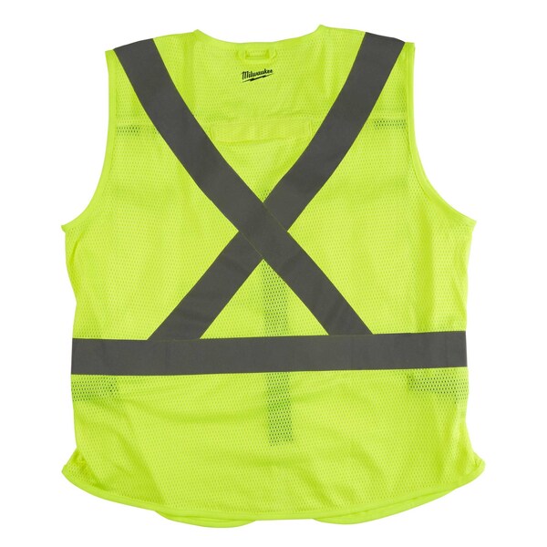 Class 2 High Visibility Yellow Safety Vest - 2XL/3XL (CSA)
