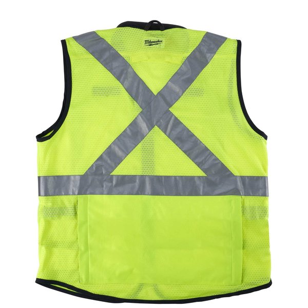 Class 2 High Visibility Yellow Performance Safety Vest - 4XL/5XL (CSA)