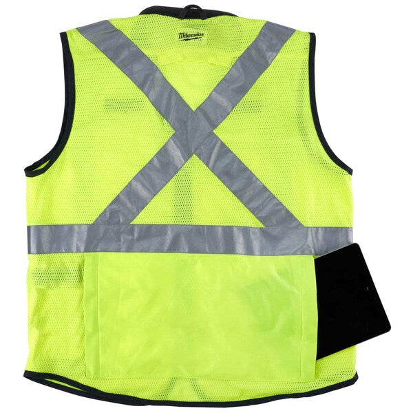 Class 2 High Visibility Yellow Performance Safety Vest - L/XL (CSA)