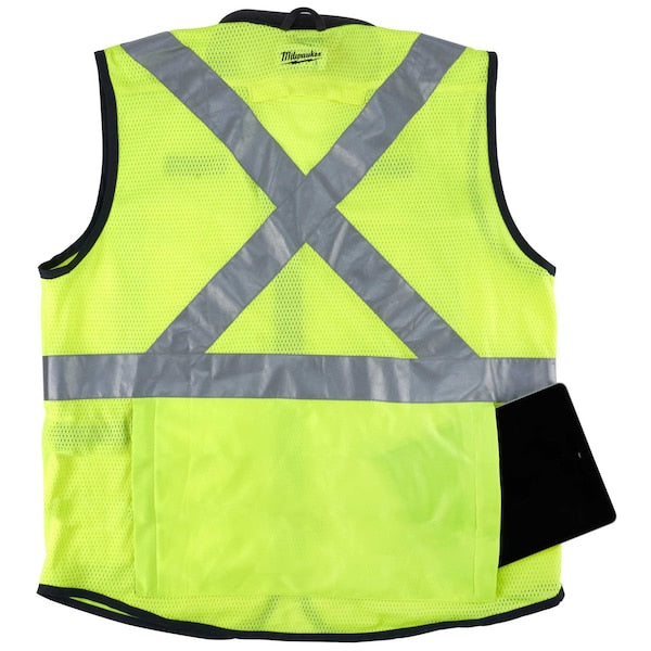 Class 2 High Visibility Yellow Performance Safety Vest - S/M (CSA)