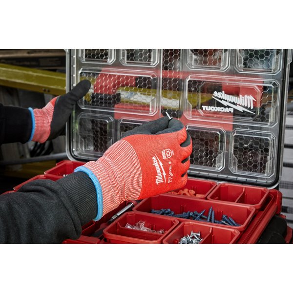 Level 2 Cut Resistant Latex Dipped Winter Insulated Gloves - 2X-Large