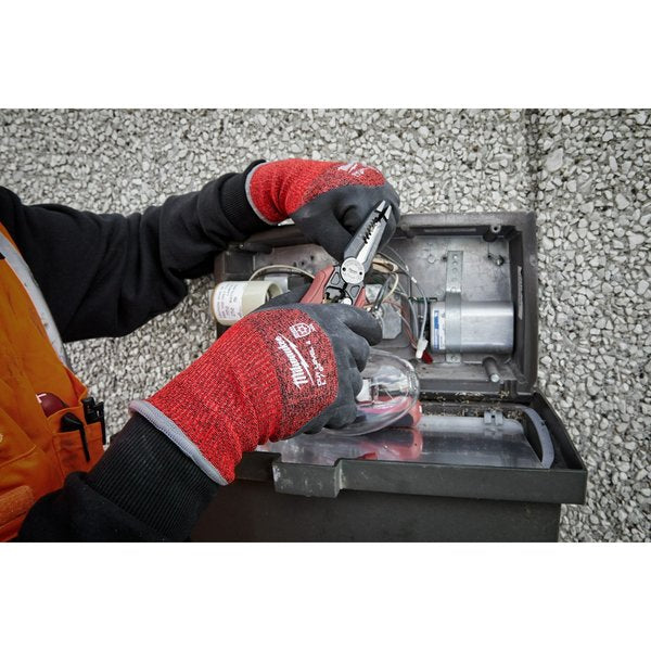 Level 4 Cut Resistant Latex Dipped Winter Insulated Gloves - 2X-Large (12 pair)