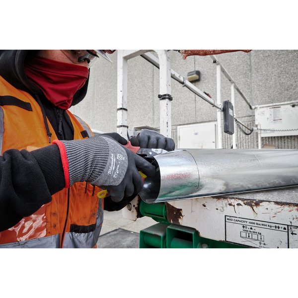Level 5 Cut Resistant Latex Dipped Winter Insulated Gloves - X-Large