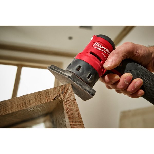 320 Grit Mesh Sanding Sheets for M12 FUEL Orbital Detail Sander (12 pk)