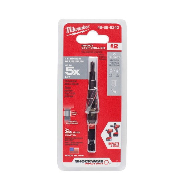 SHOCKWAVE Impact Duty  #2 3/16 - 1/2