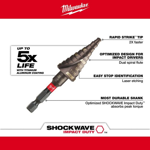 SHOCKWAVE Impact Duty  #3 3/16 - 3/4