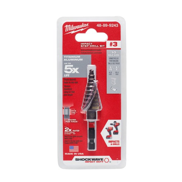 SHOCKWAVE Impact Duty  #3 3/16 - 3/4