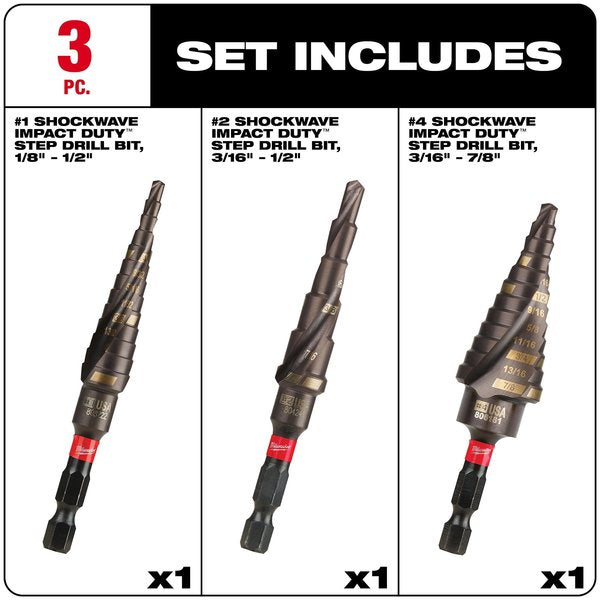 SHOCKWAVE Impact Duty 3-Piece Kit, #1, #2, #4