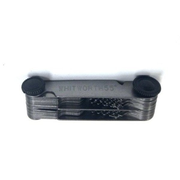 52 Piece 4-62 TPI 55 Degree & .25-6mm 60 Degree Screw Pitch Gage