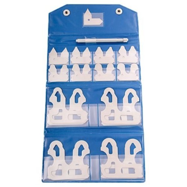 25 Piece Radius Gage Set In Plastic Case
