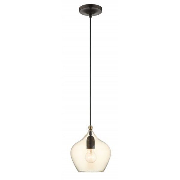 English Bronze with Antique Brass Accent