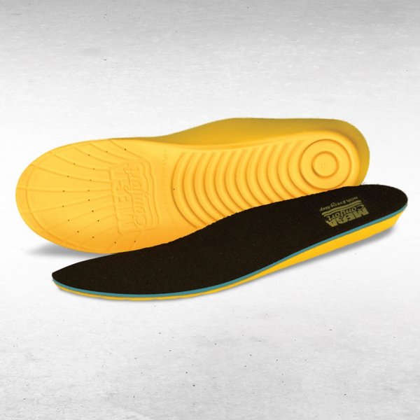 Anti-Fatigue Molded Insole, Unisex, Men's 6-7, Women's 8-9, 1 Pair