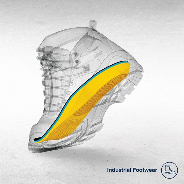 Anti-Fatigue Molded Insole, Unisex, Men's 6-7, Women's 8-9, 1 Pair