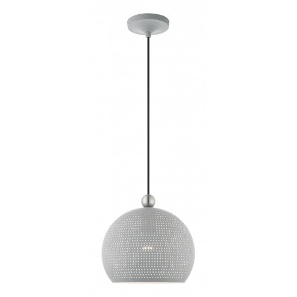 Nordic Gray with Brushed Nickel Accents