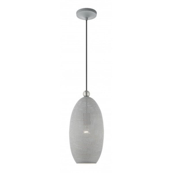 Nordic Gray with Brushed Nickel Accents