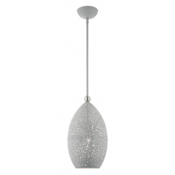 Nordic Gray with Brushed Nickel Accents
