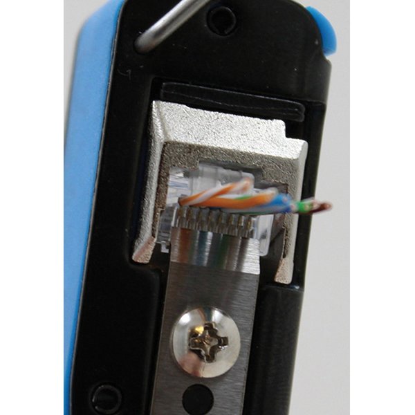 Modular Plug, Unshielded, CAT 5e, Clear, Pass-Through End Termination, 50 PK