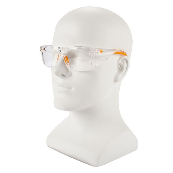 Safety Glasses, Traditional Clear Polycarbonate Lens, Anti-Fog