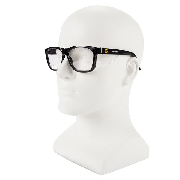 Safety Glasses, Traditional Clear Polycarbonate Lens, Anti-Fog
