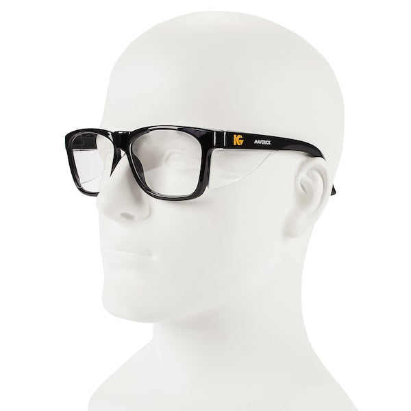 Safety Glasses, Traditional Clear Polycarbonate Lens, Anti-Fog