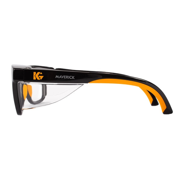 Safety Glasses, Traditional Clear Polycarbonate Lens, Anti-Reflective