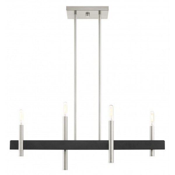 Brushed Nickel with Bronze Accents Chand
