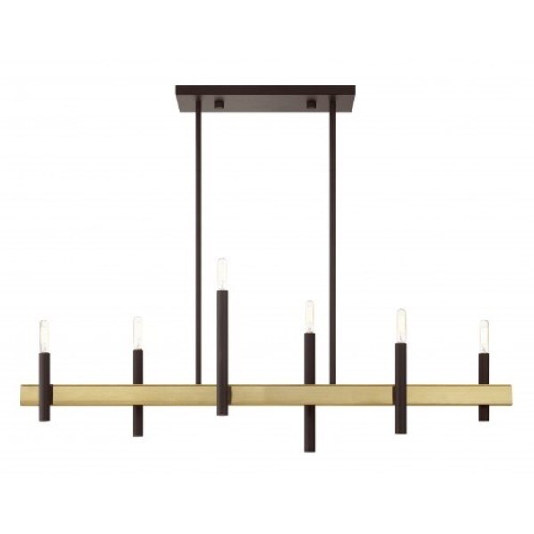 Bronze with Antique Brass Accents Chande