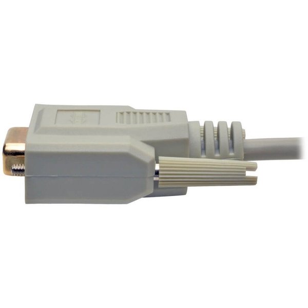 Serial Cable, Straight Thru, DB9 M/F, 6ft
