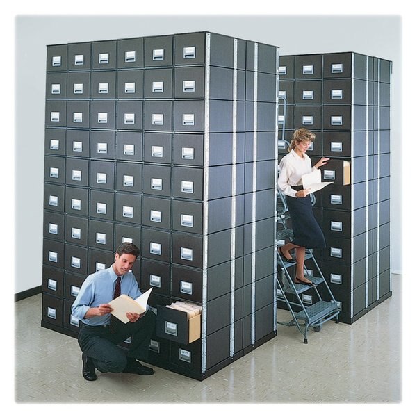 Bankers Box, Drawer, Legal, Blk, PK6