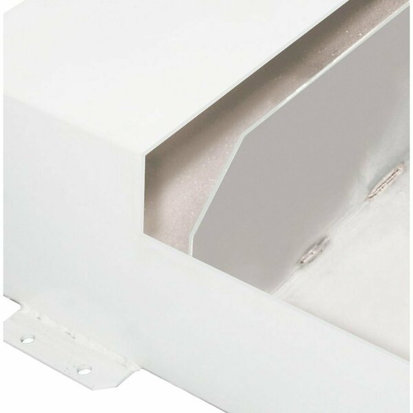 100 Gal Wht L-Shaped Fuel-N-Tool Stl Liq Trans Tank for 4-Door Trucks