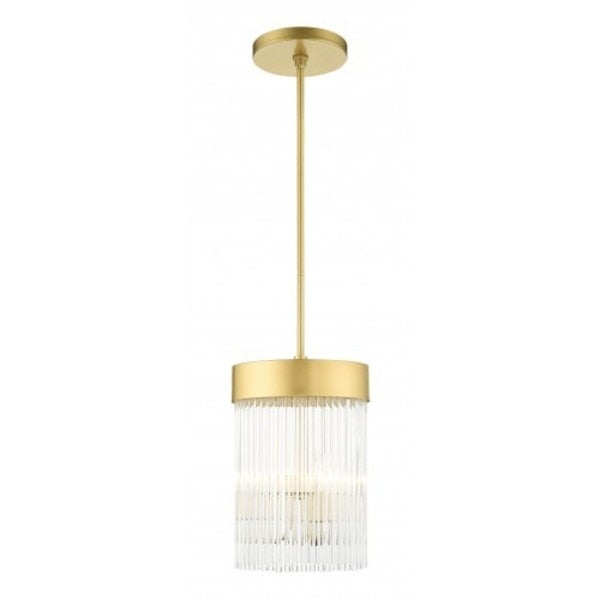 Soft Gold Chandelier, 3 Light