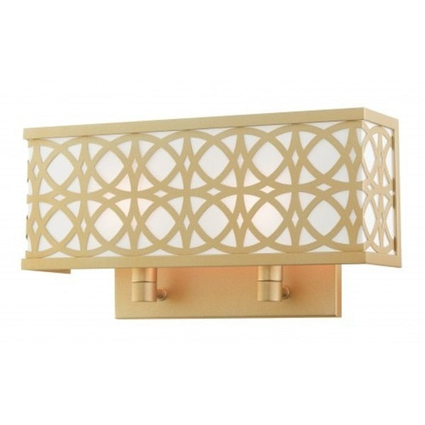 Soft Gold ADA Double Sconce, 2 Light