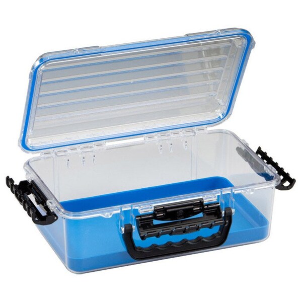 Storage Box with 1 compartments, Plastic, 5 in H x 14 in W