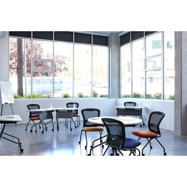 Chair, Folding, Fabric/Metal, 250 lb., PK2