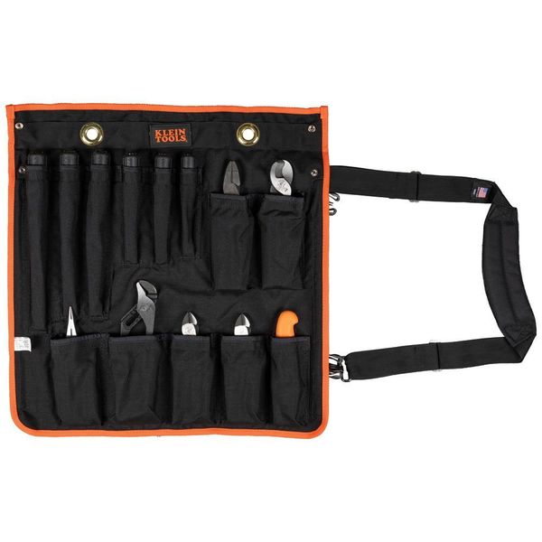 1000V Insulated Utility Tool Kit in Roll Up Pouch, 13 Piece